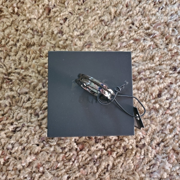 Brass and Unity Black Ring - Picture 2 of 2